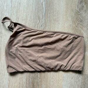 Skims Copper Fits Everybody One Shoulder Bralette Size Medium Pristine Condition